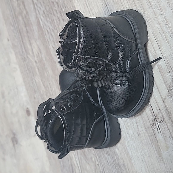 Toddler combat boots - Picture 2 of 5